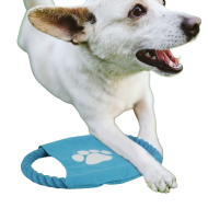 Rope Frisbee Dog Toy 
