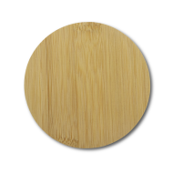 Round Bamboo Coaster 
