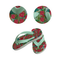 Rubber Talking Footprint Thongs 