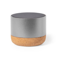 Speaker in Recycled Aluminium and Cork 