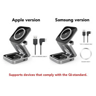 Standard 3 in 1 Foldable Wireless Charger 
