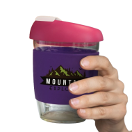 350ml Mylah Borosilicate Cup 