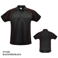 Polo Shirt With Contrast Stripe Design 