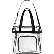 The Everything Clear Vinyl Tote Bag 