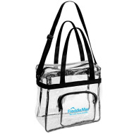 The Everything Clear Vinyl Tote Bag 