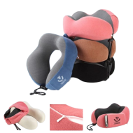 Travel U Shaped Detachable Neck Pillow