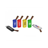 Flash Drive with PU Leather