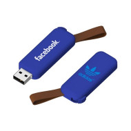 Flash Drive with PU Leather 