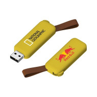 Flash Drive with PU Leather 