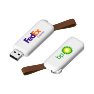Flash Drive with PU Leather 