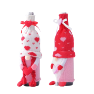 V Day Wine Bottle Cover 