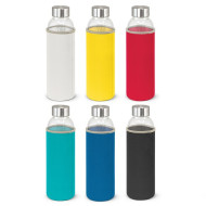 Drinking Bottle with Neoprene Sleeve