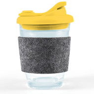 Vienna Coffee Cup / Snap Lid / RPET Band 