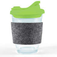 Vienna Coffee Cup / Snap Lid / RPET Band 