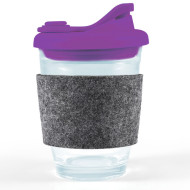 Vienna Coffee Cup / Snap Lid / RPET Band 