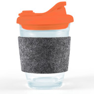Vienna Coffee Cup / Snap Lid / RPET Band 