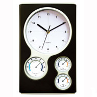 Weather Station Wall Clock 