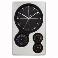 Weather Station Wall Clock 