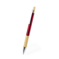 Weler Bamboo and Aluminium Barrel Pen 