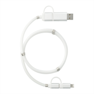 Whirl 5-In-1 Charging Cable with Magnetic Wrap 