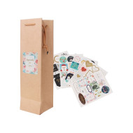 Wine Bottle Paper Bag (100 x 360 x 100mm) 