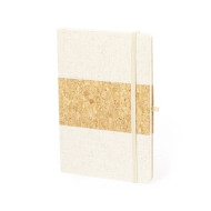 Yacard A5 Notebook with Linen and Cork Cover