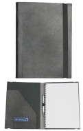 A4 Pad Cover with 25-Page Lined Spiral Pad