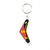 Acrylic Plastic Boomerang Keyring