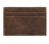 AGRADE Sueded Leatherette Card Wallet 