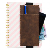 AGRADE Sueded Leatherette Pen & Tech Quiver 