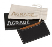 AGRADE Sueded Leatherette Smart Wallet 