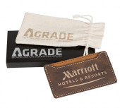 AGRADE Sueded Leatherette Smart Wallet 