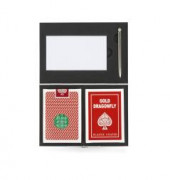 Aluminium Case With 2 Decks Of Playing Cards