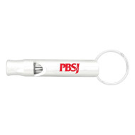 Aluminium Metal Whistle Key Chain 