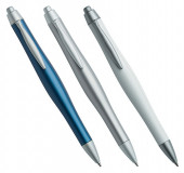 Annaconda series - Click Action Metal Pen - Blue