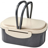 Annalise Plastic & Wheat Straw Lunch Box 