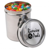 Assorted Colour Jelly Beans In 12Cm Canister