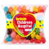 Assorted Colour Jelly Beans In Pillow Packs