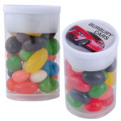 Assorted Colour Mini Jelly Beans In Dinky Tube