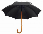 Automatic opening wooden umbrella