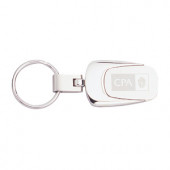 Avalon Silver Keyring