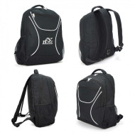 Backpack with Elasticised Mesh Pocket 