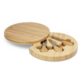 Bamboo Cheese Board Set 