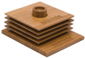 Bamboo Coaster Set