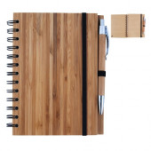 Bamboo Notebook with Pen 