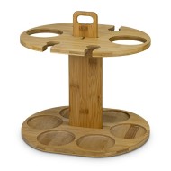 Bamboo Wine Rack 