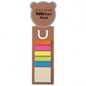 Bear Dye Cut Bookmark/Ruler with Noteflags