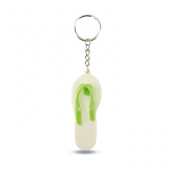 Bicolour Slipper Shape Keyring