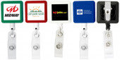 BioGreen Square Retractable Badge Holder