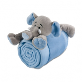 Blanket W/ Elephant Plush